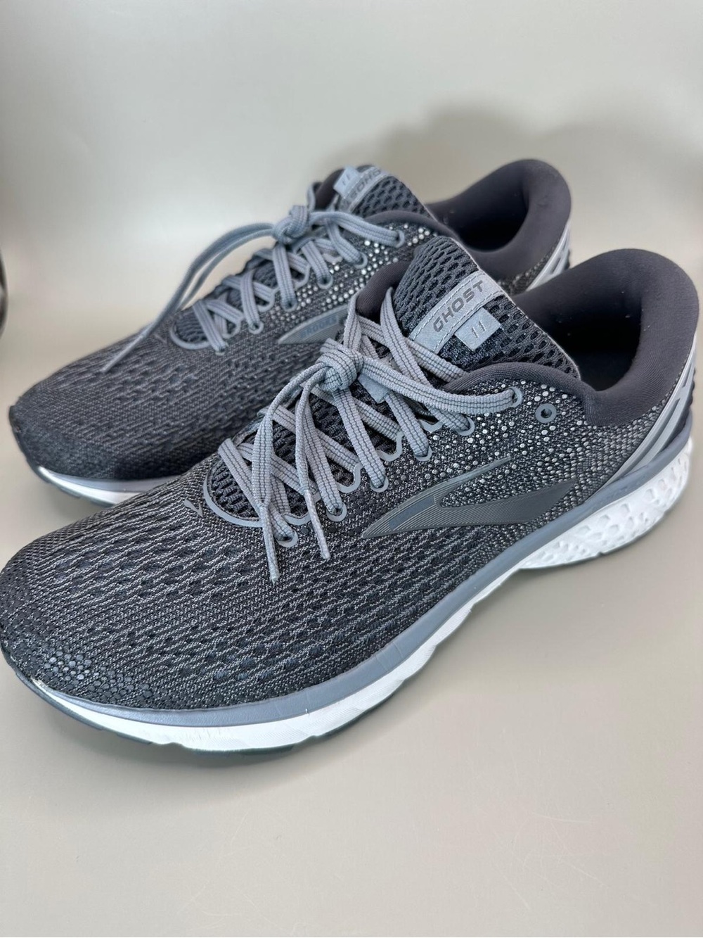Brooks Ghost 14 Men's Running Shoes — Charcoal Gray